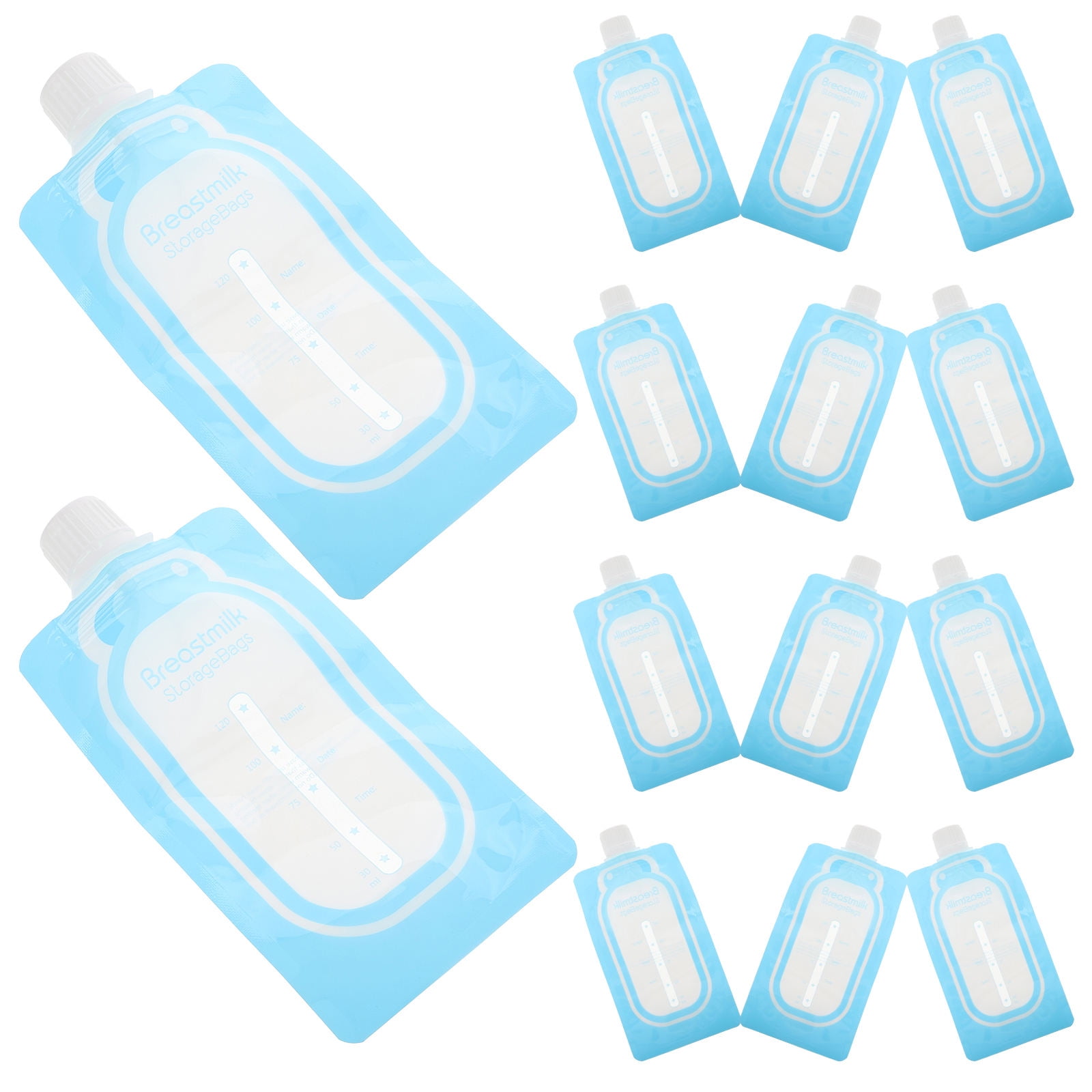 PTOOTP 22-Piece Glass Storage Bottle Set with Leak-Proof Lids, Ideal Containers for Refrigerator and Freezer Storage