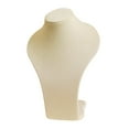 thumbnail image 4 of Milageto Necklace Display Stand Home Decor Storage Elegant Display Necklace Mannequin Beige, 4 of 8