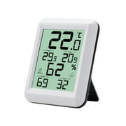 Household Hygrometer, Digital Hygrometer With Easy-to-read Display, Indoor Thermometer Pre-calibrated Humidity Gauge Suitable For Living Room, Baby Room, Kitchen