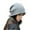 Gray, variant on Slouchy Beanie for Women Drawstring Rolled Brim Hat Soft Stretch Knitted Folded Beanie