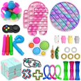 thumbnail image 1 of 30PCS Juguetes sensoriales Push Bubble Toy Juguetes de descompresión Set para niños Adultos Ansiedad Autismo, 1 of 5