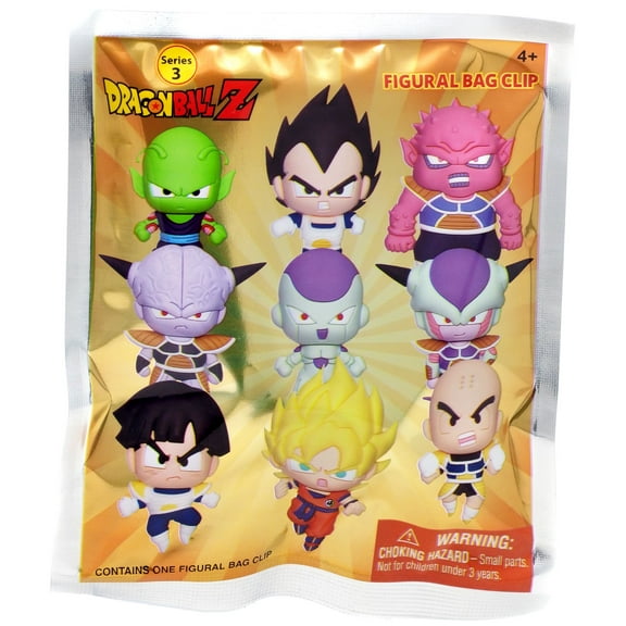 Dragon Ball Z Series 3 3D Foam Bag Clip | One Random