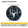 thumbnail image 5 of Yuyamidu Camo Hunting Spare tire Cover Blue Wheel Protectors Deer Wheel Covers Waterproof Universal Fit for Trailer RV SUV Truck Camper Travel Trailers, 5 of 5
