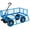 Blue, variant on Garvee Steel Garden Cart Wagon, 900 lbs Wheelbarrow Yard Cart, Utility Wagon for Gardening/Soil/Tools/Plant, Black