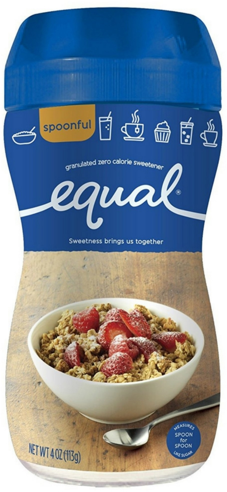 Equal 0 Calorie Sweetener, Granulated 4 oz (Pack of 4) - Walmart.com