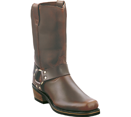 Dingo Men's Dean Western Boot Brown 8.5 D US　並行輸入品 Dingo Men\u0027s Dark Brown Dean Leather Harness Boots DI19074-BN62