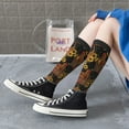 thumbnail image 5 of Honeii Embroidery Chicken Rooster Print Long Socks,Novelty Design Socks Gift for Men and Women,Crew Socks,Calf Socks, 5 of 6