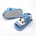thumbnail image 5 of SYNPOS Newborn Baby Boys Girls Anti-Slip Cotton Summer Sandals Soft Sole Slippers Infant First Walkers 0-18 Months, 5 of 7