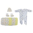 thumbnail image 1 of Sleep-n-Play, Cap Booties and Washcloths - 7 Pc Set, 1 of 3