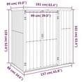 thumbnail image 2 of vidaXL Tool Shed Garden Outdoor Storage Shed Tool Organizer Galvanized Steel, 2 of 6