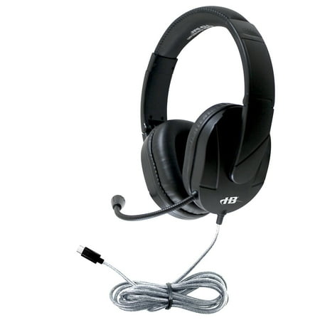 UPC: 0681181625413 | HamiltonBuhl MACH-2 USB Type -C Multimedia Stereo Headset – Over-Ear with Steel Reinforced Gooseneck Mic