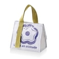 thumbnail image 1 of Matsuzay Bolsa de almuerzo Bolsa impermeable de tela Oxford con aislamiento Bolso de mano Blanco Type2 NO2, 1 of 6