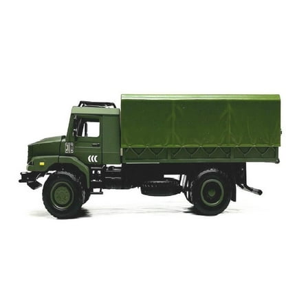 Kids Play Model Exquisite Military Truck Model 1/36 Scale Model for Military Collectibles Enthusiasts, Realistic Features