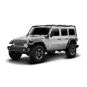 TrailFX JL012T Roof Rack Direct Fit 300 lb Cap. Bolt-On Textured Black Steel