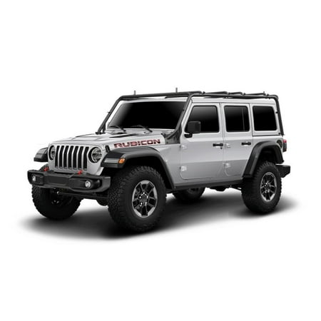 TrailFX JL012T Roof Rack Direct Fit 300 lb Cap. Bolt-On Textured Black Steel