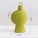 thumbnail image 5 of Ceramic flowerpot,Creative Modern Ceramic Vase Flower Pot Indoor,Home Decor Brushed Plant Vase Centerpiece,Hand Painted Nordic Planter Dried Flower,Office Tabletop Art Decorative Floral Zulema none, 5 of 8