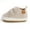 Beige, variant on SOFMUO Unisex Baby Boys Girls Leather Sneakers Infant Moccasins Toddler Shoes (Pink,12-18 Month)