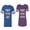 Men Royal / Women Purple, variant on Proud Husband Freaking Wife Matching Couple Cotton Jerseys (Men Royal / Women Black) (Men S / Women S)