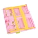 thumbnail image 5 of Atril de lectura portátil con dibujos de osos para niños y estudiantes, telescópico y ajustable, color rosa, 5 of 12