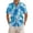 Sky Blue-4, variant on LIIPEE Summer Fashion Graphic Shirt For Men Short Sleeve Turn Down Collar Button Up Shirts Male Comfortable Breathable Beach Tops,S