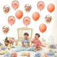 thumbnail image 3 of 30 Pack 12 inch Rose Gold Latex Confetti Balloons, Rose Gold Balloon Kit for Birthday Party Wedding Decoration, 3 of 8