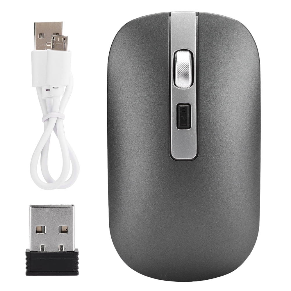 USB Mouse, Ergonomic Computer Mouse, Wireless Mouse, Silent Design For