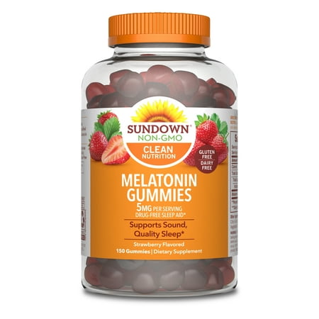 Sundown Melatonin, 150 Gummies