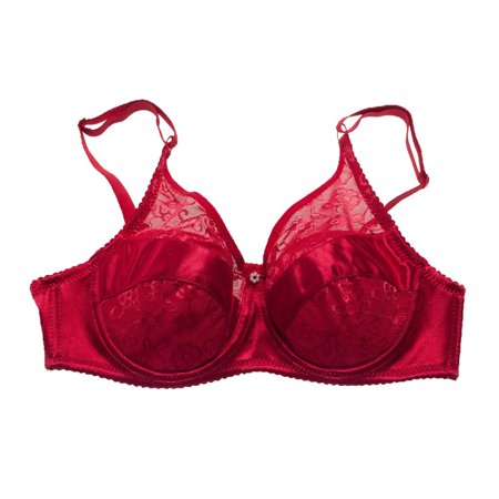 FVDPWYE Chest Shaped Special Bra for Crossdresser Mastectomy Bra - Red, 42-95D