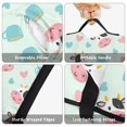 thumbnail image 6 of Cow and Mug Blue Pattern Toddler Nap Mat with Pillow & Blanket, Soft Sleeping Mat for Preschool Daycare Travel Sleepovers, 6 of 6