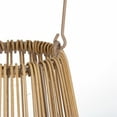 thumbnail image 4 of 20 Inch Outdoor Solar Rattan Lantern, 4 of 7