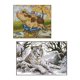 thumbnail image 1 of s de Estampados,s de estampados con forma de animales impresos,Conjunto de de animales estampados 11ct y 14ct DIY, básico de tigre y, 1 of 9