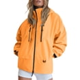 thumbnail image 3 of Pyhlmscde Women's Lightweight Windbreaker Jacket, Womens Tops, Fall Coats, Cardigan Sweaters for Women, 3 of 7