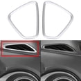 thumbnail image 4 of Marco de cubierta de ventilación lateral delantera para Hyundai Encino Kauai Kona 17-20 SUV (plata mate), 4 of 8