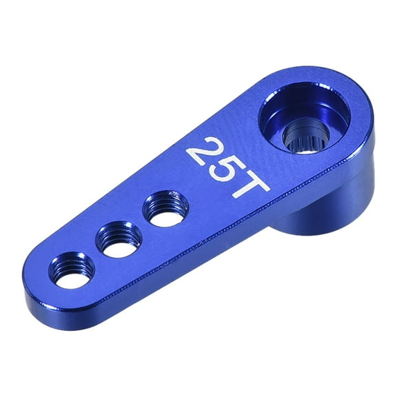 Unique Bargains RC Products 25T Aluminum Servo Horn for RC Hobby Model Car - Blue