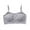 Gray Bra for Girls, variant on AINIYS Secure Fit Bra for Girls Wireless Cotton Soft Cup Bra Lightly Padded Training Bra for Teen Bralette Breathable Student Everyday Bras Thin Style Modal Growth Bra Beige XXL