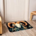 thumbnail image 6 of Aries Constellation Polyester Non-Slip Game Mat Area Rug Floor Carpet Machine Washable, 6 of 6
