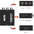 thumbnail image 3 of Adaptador HDMI a AV CHAO Convertidor de Audio y Video Compuesto HDMI a 3RCA CVBS, 3 of 5