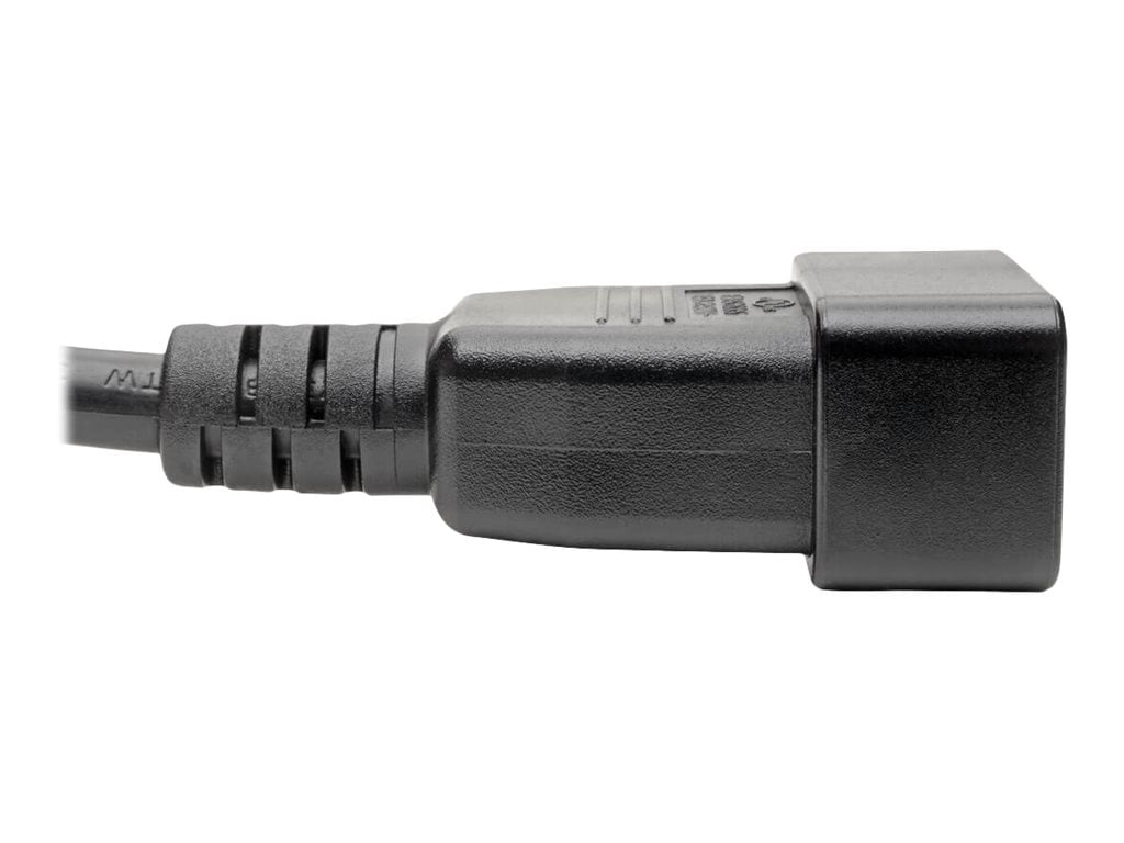 Tripp Lite 10ft Power Cord Extension Cable C19 to C20 Heavy Duty 20A 12AWG 10' (P036-010)