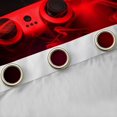 thumbnail image 4 of jejeloiu Console Gamer Black Out Curtains,Red Gamepad Curtains Pack of 2 (42x63 Each),Modern Video Games Bedroom Curtains For Boys Teens,Ultra Soft Home Decor, 4 of 6