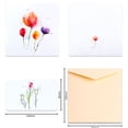 thumbnail image 3 of Dalidasy 1Pcs 3D Flower Greeting Teachers Day Greeting Tulip Blessing Small 3D Birthday Message 3D Tulip Greeting Cards for School Store Party, 3 of 10