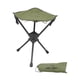 thumbnail image 2 of Taburete giratorio para acampar, taburete trípode plegable, silla portátil con bolsa de almacenamiento para senderismo, playa, caminatas, conciertos, Verde, 2 of 8