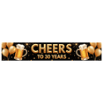 thumbnail image 1 of 30th Birthday Celebration Banner Backdrop Party Decorations for Cheers to 30 Years Milestone Event Decor Photography Background Supplies Festive Props, 1 of 4