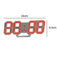 thumbnail image 1 of LED Digital Wall Clock Alarm Clocks , 6D LED Light Decorate Clocks , for Kitchen Bedroont Office, 1 of 4