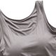 thumbnail image 4 of Xuyuer Ladies Fashion Sleeveless Round Neck Solid Color Modal Bottoming Vest Top with Chest Pads, Seamless Camisole for Everyday Comfort and Layering Essentials, 4 of 5