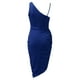 thumbnail image 3 of Vestido sin mangas de lentejuelas para mujer - Diseño sexy con pliegues, tejido de poliéster, para fiestas y ocasiones especiales en la playa, 3 of 5