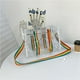 thumbnail image 1 of Bolso De Hombro Bolso de hombro transparente de PVC cruzados de gran capacidad para viajes (Blanco), 1 of 5