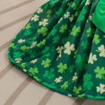 thumbnail image 6 of Dog Dresses for Small Dogs, Spring Summer Pet Doggie Apparel, St. Patrick's Day Dog Green Dress, Clover Clothes for Holiday Party, Pet Costume with Bow, 6 of 8