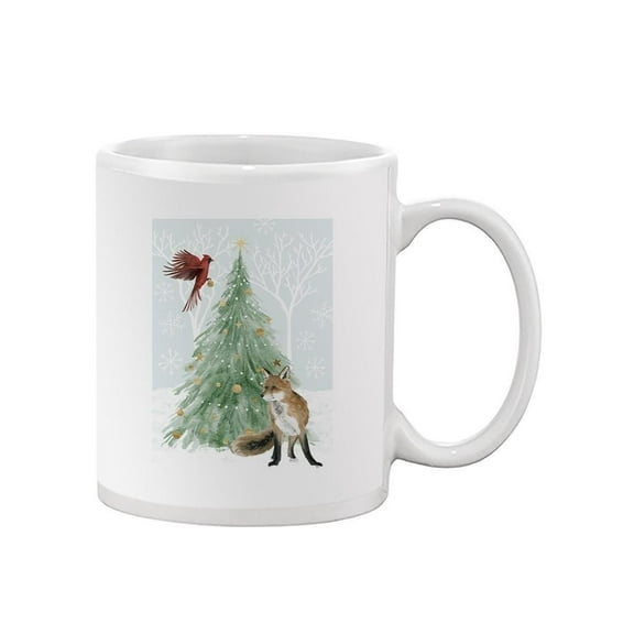 Christmas In The Forest B Mug - Grace Popp Designs,