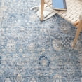thumbnail image 6 of SAFAVIEH Dream Giles Floral Area Rug, Grey/Turquoise, 6'7" x 6'7" Square, 6 of 8