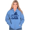 thumbnail image 4 of Upstate is Great New York Zip Up Hoodie Men's Women's Brisco Brands M, 4 of 5